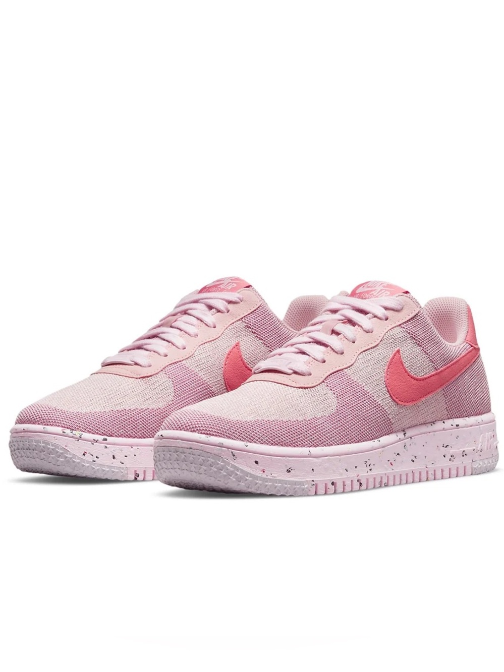 Nike Women’s Air Force 1 Low Crater Flyknit ‘Pink Glaze’